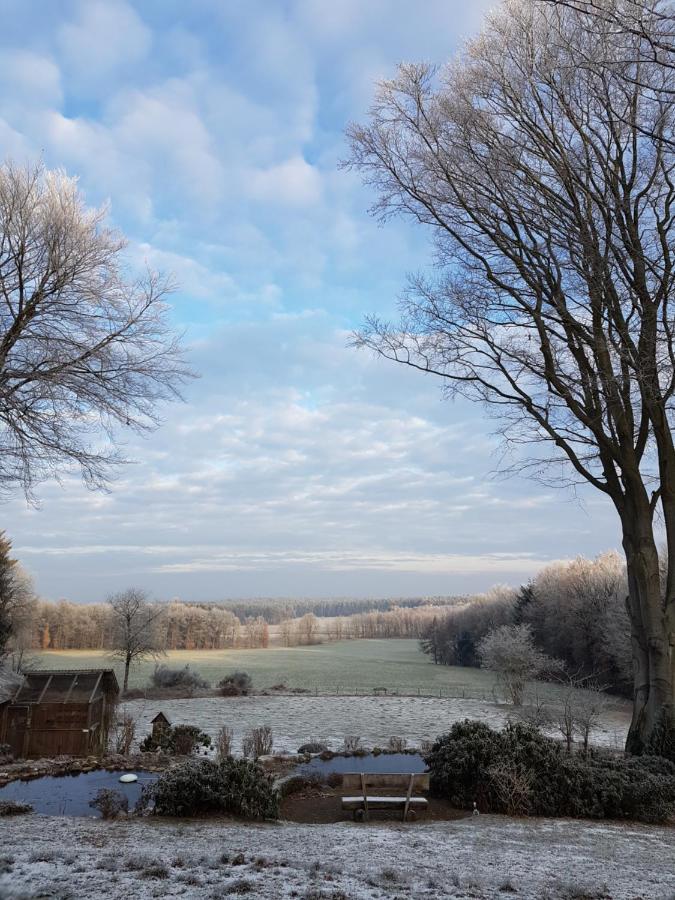 Cafe Und Pension Hoepen Idyll Schneverdingen Exterior foto